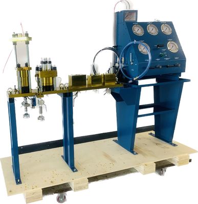 Yellow Colour Single Hydraulic High Pressure Pump Maximum Pressure 1050Bar Pump Technology Single