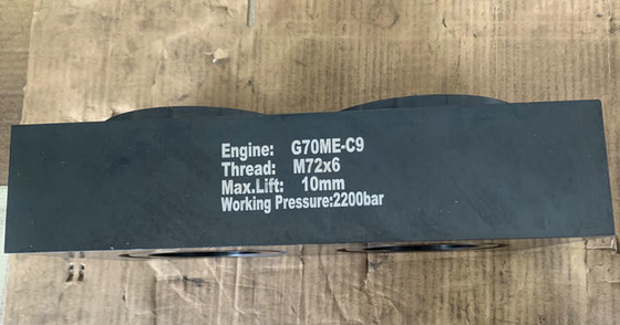 Il nero Jack Bolt Tensioning Bolt Stretcher idraulico del motore diesel