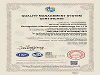 Cina AILESEN(CHANGZHOU)POWER TECHNOLOGY CO.,LTD Certificazioni